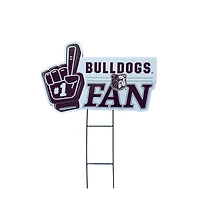 Pegasus Alabama A&M Bulldogs 11" x 23" #1 Fan Yard Sign