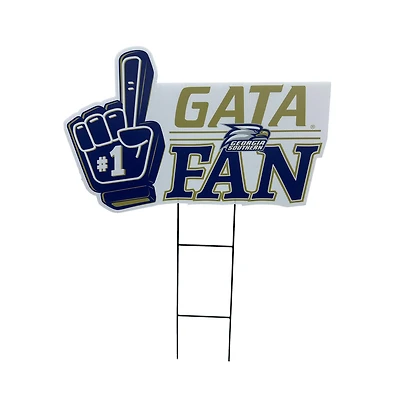 Pegasus Georgia Southern Eagles 11" x 23" #1 Fan Yard Sign