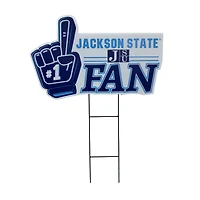 Pegasus Jackson State Tigers 11" x 23" #1 Fan Yard Sign
