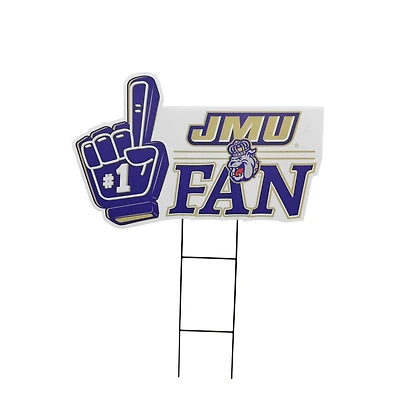 Pegasus James Madison Dukes 11" x 23" #1 Fan Yard Sign