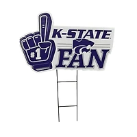Pegasus Kansas State Wildcats 11" x 23" #1 Fan Yard Sign