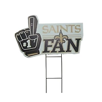 Pegasus New Orleans Saints 11" x 23" #1 Fan Yard Sign