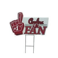 Pegasus South Carolina Gamecocks 11" x 23" #1 Fan Yard Sign