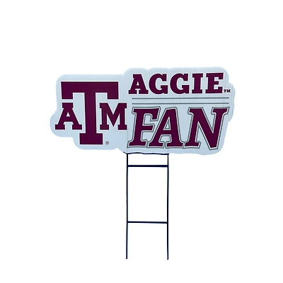 Pegasus Texas A&M Aggies 11" x 23" #1 Fan Yard Sign