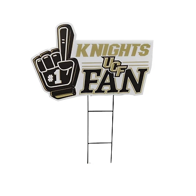 Pegasus UCF Knights 11" x 23" #1 Fan Yard Sign