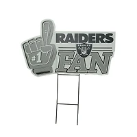 Pegasus Las Vegas Raiders 11" x 23" #1 Fan Yard Sign
