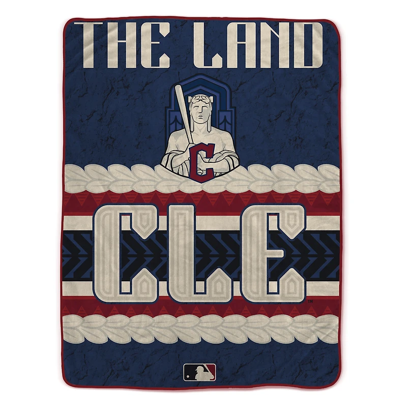 Pegasus Cleveland Guardians 66" x 95" Oversized City Connect Blanket