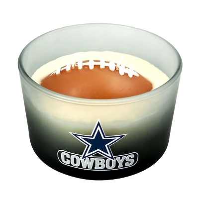 Pegasus Dallas Cowboys 14oz. 3D Wax Football Glass Candle