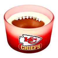 Pegasus Kansas City Chiefs 14oz. 3D Wax Football Glass Candle