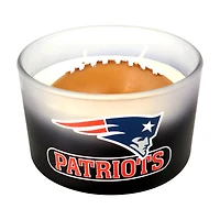 Pegasus New England Patriots 14oz. 3D Wax Football Glass Candle