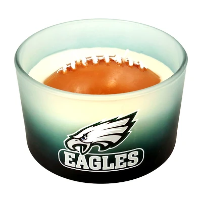 Pegasus Philadelphia Eagles 14oz. 3D Wax Football Glass Candle