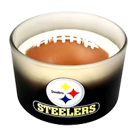 Pegasus Pittsburgh Steelers 14oz. 3D Wax Football Glass Candle