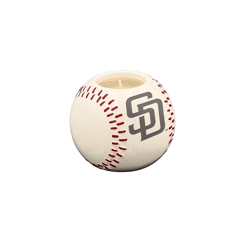 Pegasus San Diego Padres 8oz. Ceramic Baseball Candle