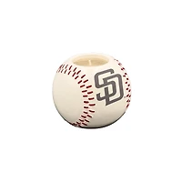Pegasus San Diego Padres 8oz. Ceramic Baseball Candle