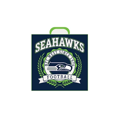 Pegasus Seattle Seahawks 14" Crest Logo Stadium Cushion