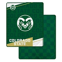 Pegasus Colorado State Rams 60" x 70" Diagonal Ghost Checkered Double-Sided Blanket