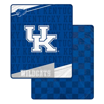 Pegasus Kentucky Wildcats 60" x 70" Diagonal Ghost Checkered Double-Sided Blanket