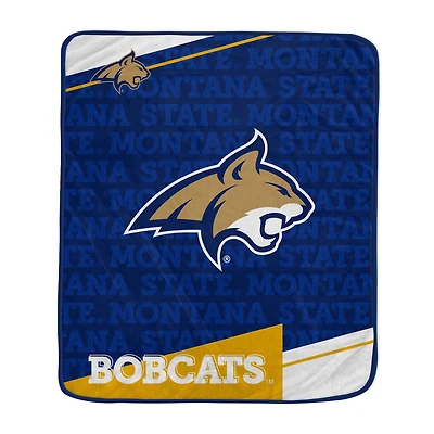 Pegasus Montana State Bobcats 60" x 70" Diagonal Ghost Checkered Double-Sided Blanket