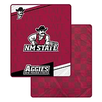 Pegasus New Mexico State Aggies 60" x 70" Diagonal Ghost Checkered Double-Sided Blanket