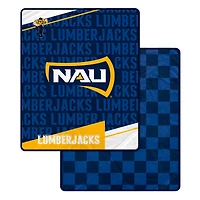 Pegasus Northern Arizona Lumberjacks 60" x 70" Diagonal Ghost Checkered Double-Sided Blanket
