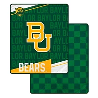 Pegasus Baylor Bears 60" x 70" Diagonal Ghost Checkered Double-Sided Blanket