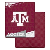 Pegasus Texas A&M Aggies 60" x 70" Diagonal Ghost Checkered Double-Sided Blanket