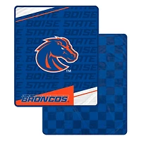 Pegasus Boise State Broncos 60" x 70" Diagonal Ghost Checkered Double-Sided Blanket