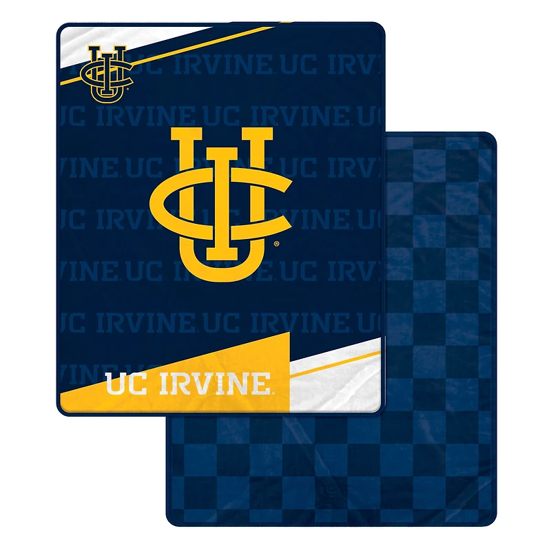 Pegasus UC Irvine Anteaters 60" x 70" Diagonal Ghost Checkered Double-Sided Blanket