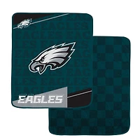 Pegasus Philadelphia Eagles 60" x 70" Diagonal Ghost Checkered Double-Sided Blanket