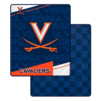 Pegasus Virginia Cavaliers 60" x 70" Diagonal Ghost Checkered Double-Sided Blanket