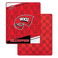 Pegasus Western Kentucky Hilltoppers 60" x 70" Diagonal Ghost Checkered Double-Sided Blanket