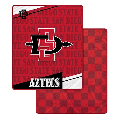 Pegasus San Diego State Aztecs 60" x 70" Diagonal Ghost Checkered Double-Sided Blanket