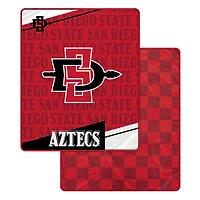Pegasus San Diego State Aztecs 60" x 70" Diagonal Ghost Checkered Double-Sided Blanket