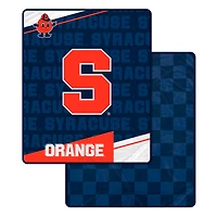 Pegasus Syracuse Orange 60" x 70" Diagonal Ghost Checkered Double-Sided Blanket