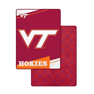 Pegasus Virginia Tech Hokies 60" x 80" Diagonal Ghost Checkered Two-Sided Blanket