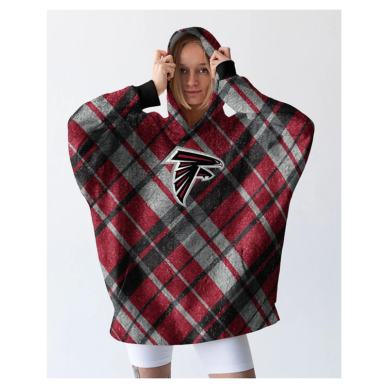 Pegasus Atlanta Falcons 34" x 34" Digital Dash Sherpa Hooded Fan Cape