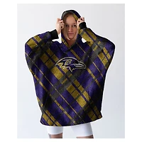 Pegasus Baltimore Ravens 34" x 34" Digital Dash Sherpa Hooded Fan Cape