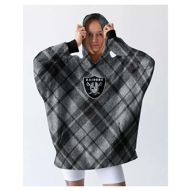 Pegasus Las Vegas Raiders 34" x 34" Digital Dash Sherpa Hooded Fan Cape