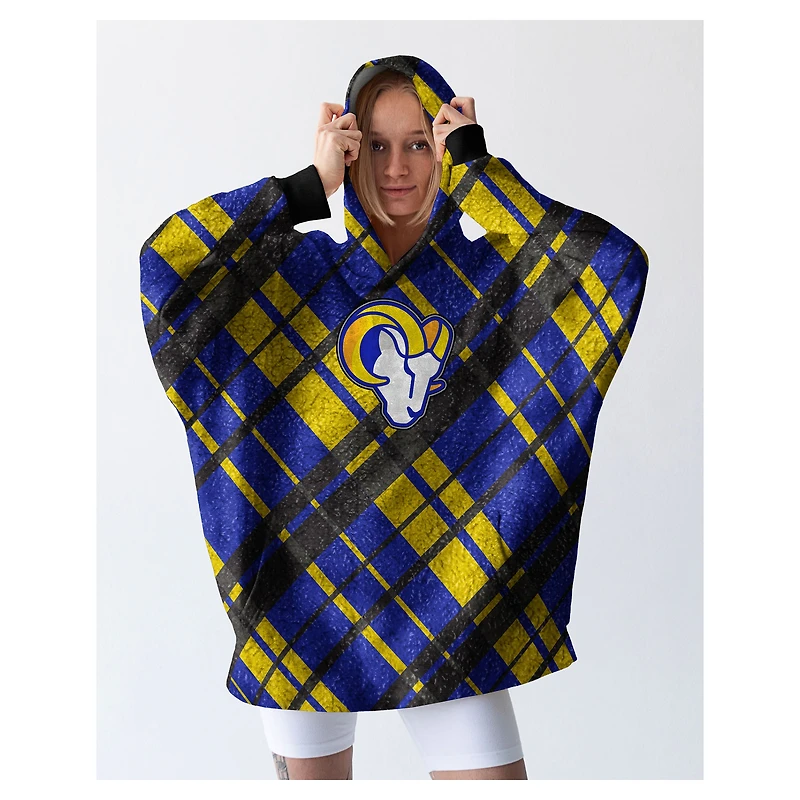 Pegasus Los Angeles Rams 34" x 34" Digital Dash Sherpa Hooded Fan Cape