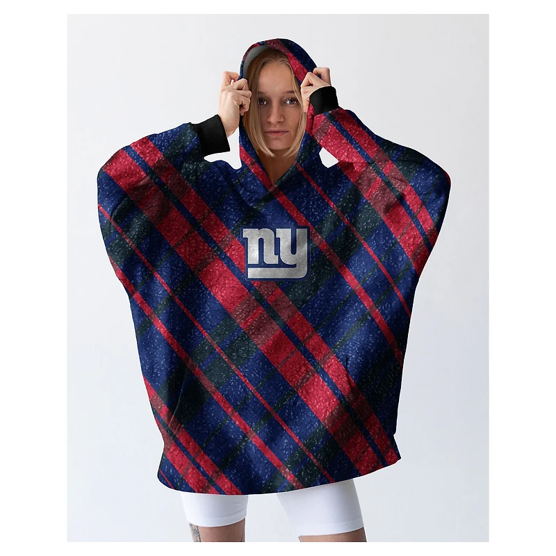 Pegasus New York Giants 34" x 34" Digital Dash Sherpa Hooded Fan Cape