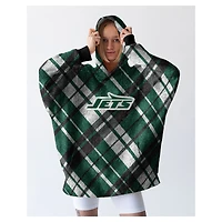Pegasus New York Jets 34" x 34" Digital Dash Sherpa Hooded Fan Cape