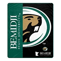 Pegasus Bemidji State Beavers 50" x 60" Endzone Ultra Soft Throw Blanket