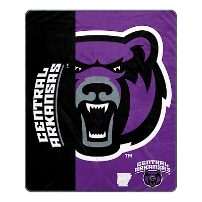 Pegasus Central Arkansas Bears 50" x 60" Endzone Ultra Soft Throw Blanket