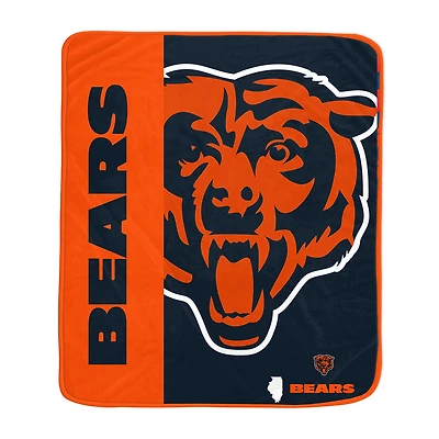 Pegasus Chicago Bears 50" x 60" Endzone Ultra Soft Throw Blanket