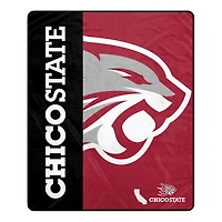 Pegasus Cal State Chico Wildcats 50" x 60" Endzone Ultra Soft Throw Blanket