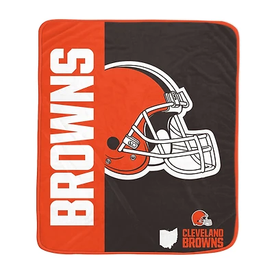 Pegasus Cleveland Browns 50" x 60" Endzone Ultra Soft Throw Blanket