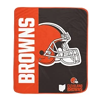 Pegasus Cleveland Browns 50" x 60" Endzone Ultra Soft Throw Blanket