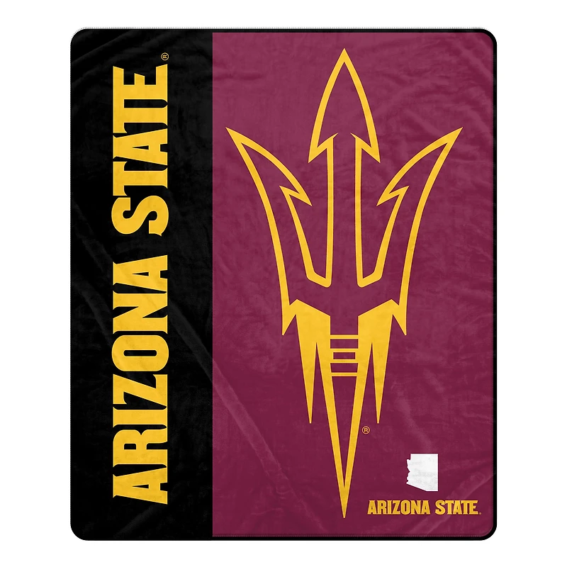 Pegasus Arizona State Sun Devils 50" x 60" Endzone Ultra Soft Throw Blanket