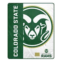 Pegasus Colorado State Rams 50" x 60" Endzone Ultra Soft Throw Blanket