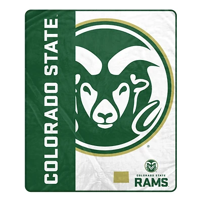 Pegasus Colorado State Rams 50" x 60" Endzone Ultra Soft Throw Blanket